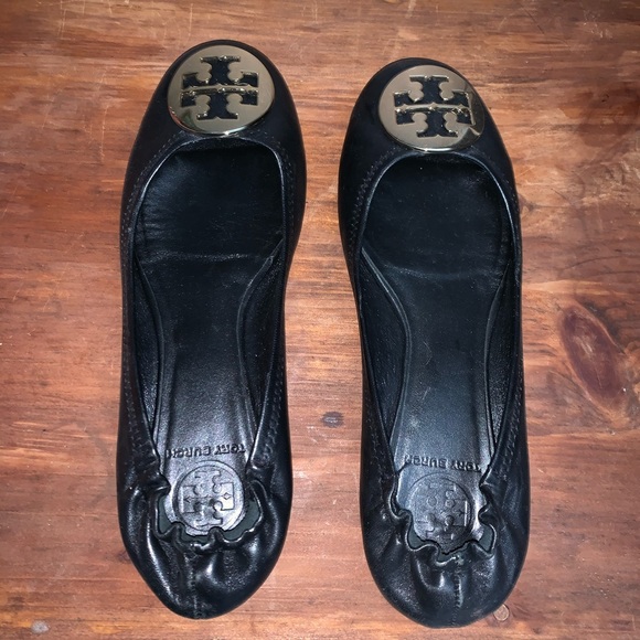 Tory Burch Shoes - Tory Burch Black Ballet Comfort Flats